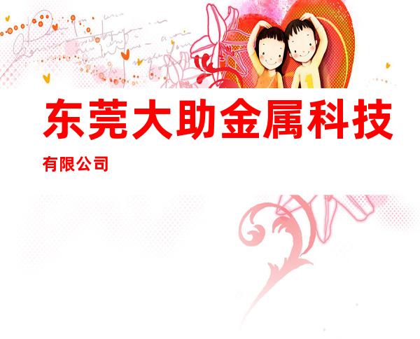 东莞大助金属科技有限公司